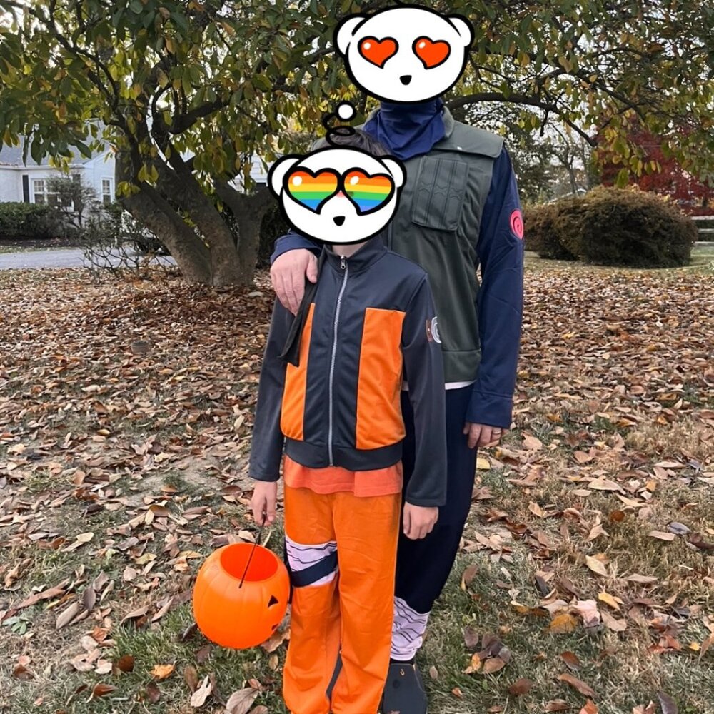 Naruto Costume for 8-10 year old boy
